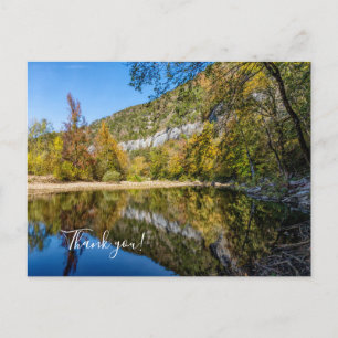 Fall Reflections Buffalo River Danke Postcard Postkarte