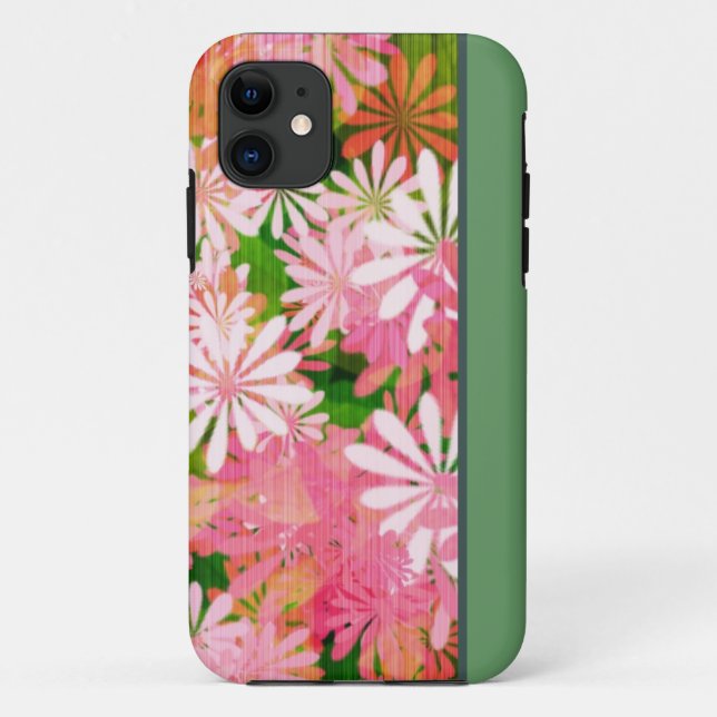 Fall Retro Floral iPhone 5 Case-Mate iPhone Hülle (Rückseite)