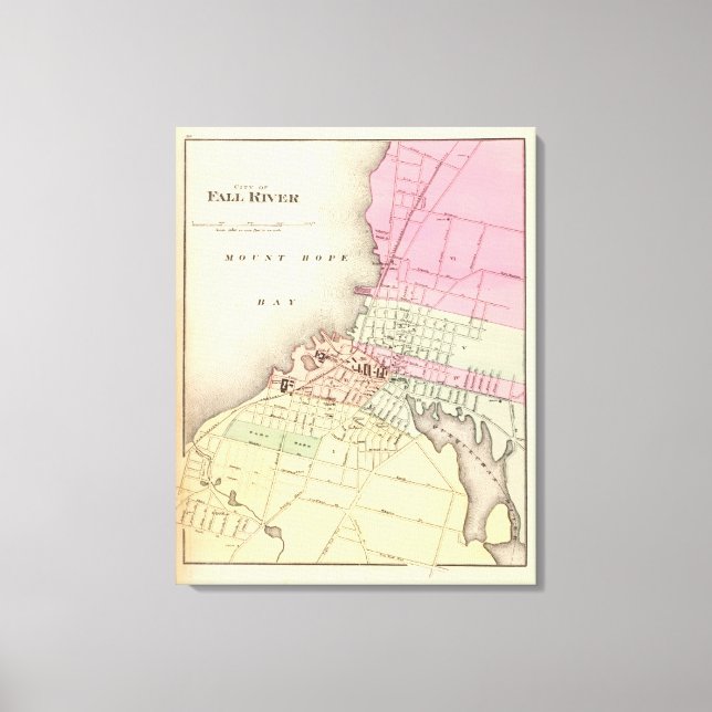 Fall River Leinwanddruck (Vorderseite)