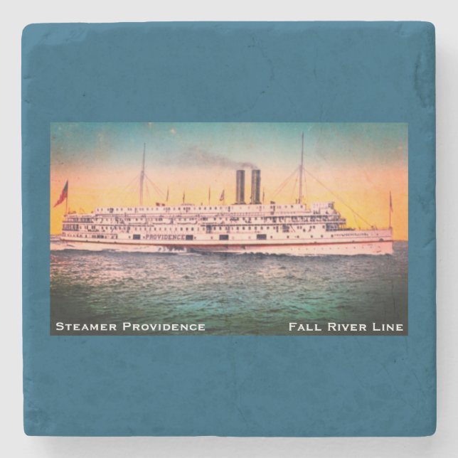 Fall River Line, Steamship 'Providence' Steinuntersetzer (Vorderseite)