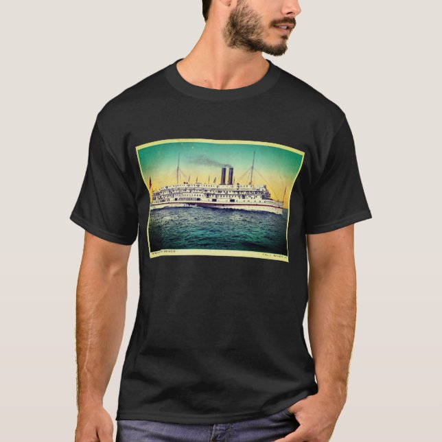 Fall River Line, Steamship 'Providence' T-Shirt (Vorderseite)