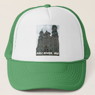 Fall River, Massachusetts Gotische Kirche Truckerkappe