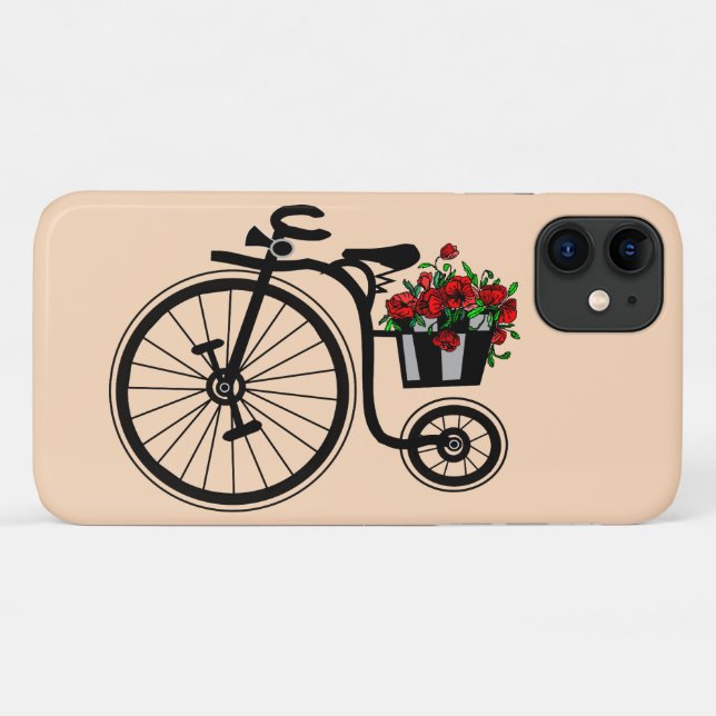 Fall "Romantic Bike" Case-Mate iPhone Hülle (Rückseite (Horizontal))