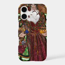 Fall Santa Claus iPhone