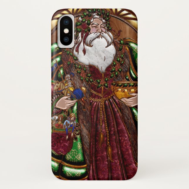 Fall Santa Claus iPhone Case-Mate iPhone Hülle (Rückseite)
