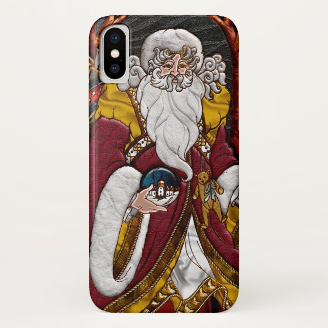Fall Santa Claus iPhone Case-Mate iPhone Hülle (Rückseite)