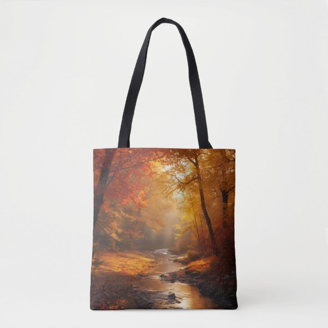 Fall Scene Tote Bag (Vorderseite)