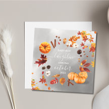 Fall Schwangerschaft Ankündigung