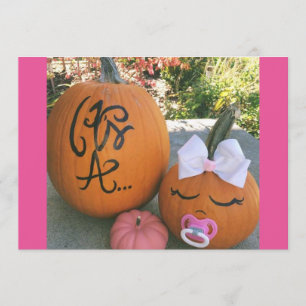 Fall-Schwangerschafts-Mitteilung Ankündigung