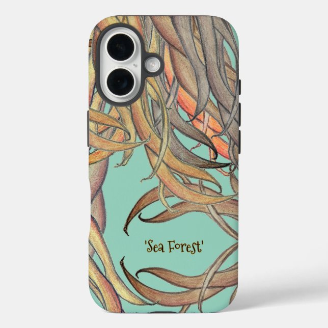* Fall "Sea Forest" Design Case-Mate iPhone Hülle (Rückseite)
