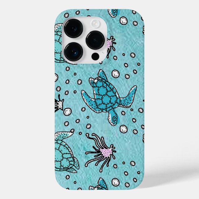 Fall Sea Turtle iPHONE Case-Mate iPhone Hülle (Rückseite)