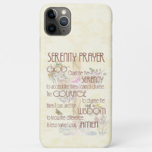 Fall "Serenity Prayer Case-Mate iPhone" iPhone Hülle