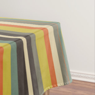 Fall Shades Streifen Tischdecke