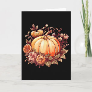 Fall Shirt Frauen Autumn Pumpkin Grafik Vintag The Karte