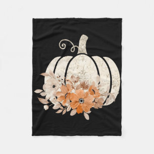 Fall Shirt Frauen Vintag Pumpkin Herbst Grafik Fleecedecke
