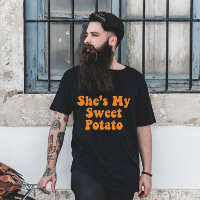 Fall Sie ist mein süßer Potato Erntedank Couple