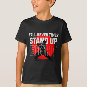Fall sieben Mal T-Shirt