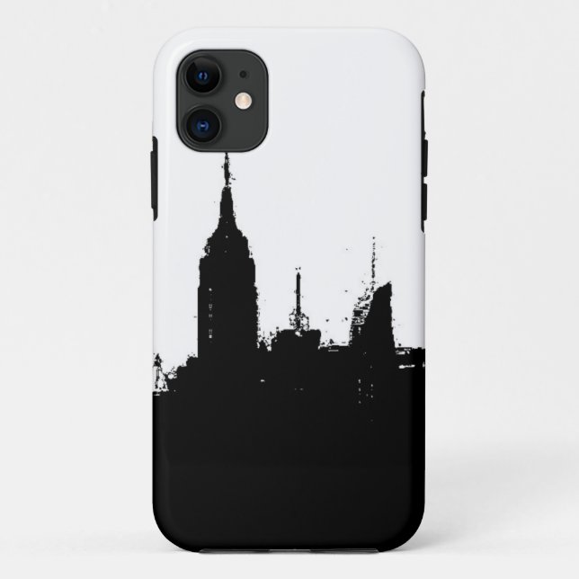 Fall Skyline Silhouette iPhone 5/5S in New York Case-Mate iPhone Hülle (Rückseite)