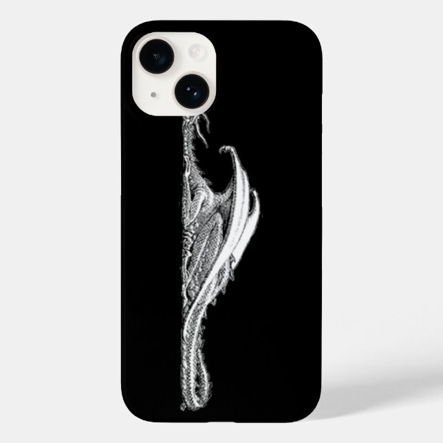 Fall "Sleepiing Dragon iPhone 7" Case-Mate iPhone Hülle (Rückseite)