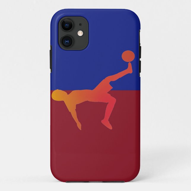 Fall Soccer iPhone 5/5S Case-Mate iPhone Hülle (Rückseite)