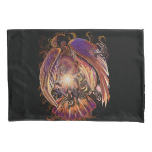 Fall Solar Burst Hawk Pillow Kissenbezug