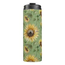 Fall Sonnenblumen Thermosbecher