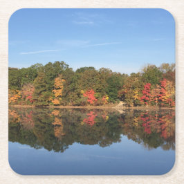 Fall Splendor-Untersetzer Rechteckiger Pappuntersetzer