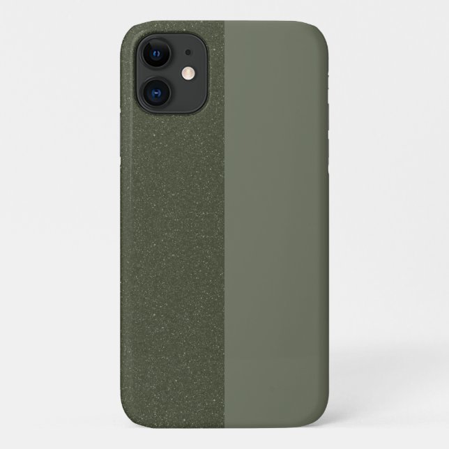 Fall "Split-Tone Moss Green iPhone 11" - Anpassen Case-Mate iPhone Hülle (Rückseite)