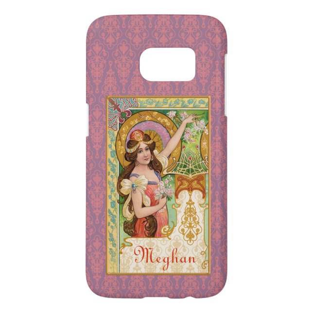 Fall Springtime Art Nouveau Galaxy Case-Mate Samsung Galaxy Hülle (Rückseite)