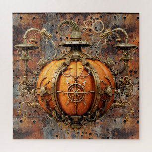 Fall Steampunk Pumpkin Puzzle
