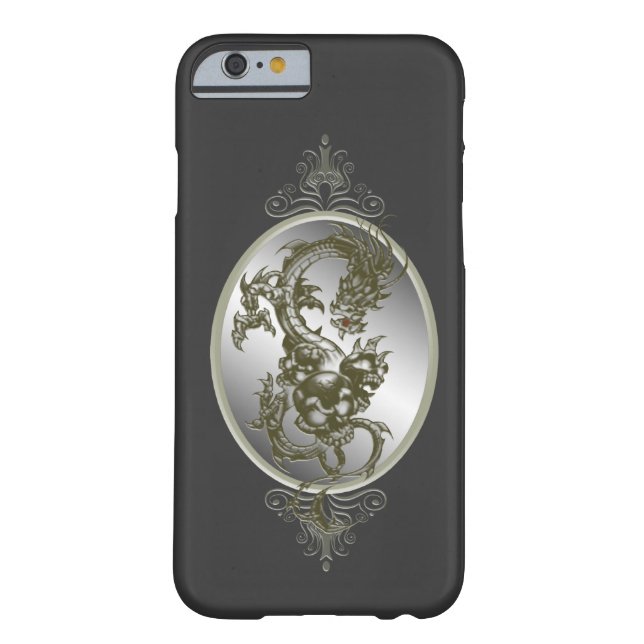 Fall Steel Dragon iPhone 6 Case-Mate iPhone Hülle (Rückseite)