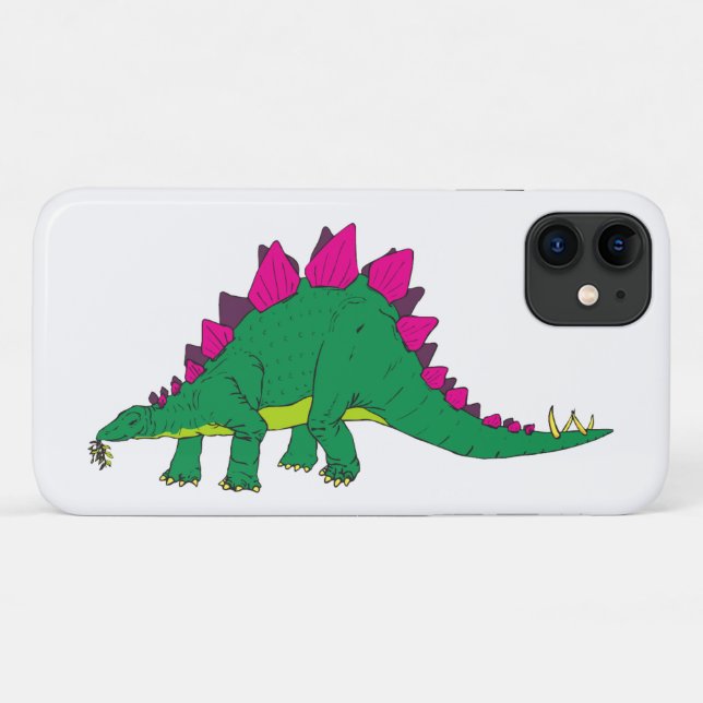 Fall Stegosaurus Case-Mate iPhone Hülle (Rückseite (Horizontal))
