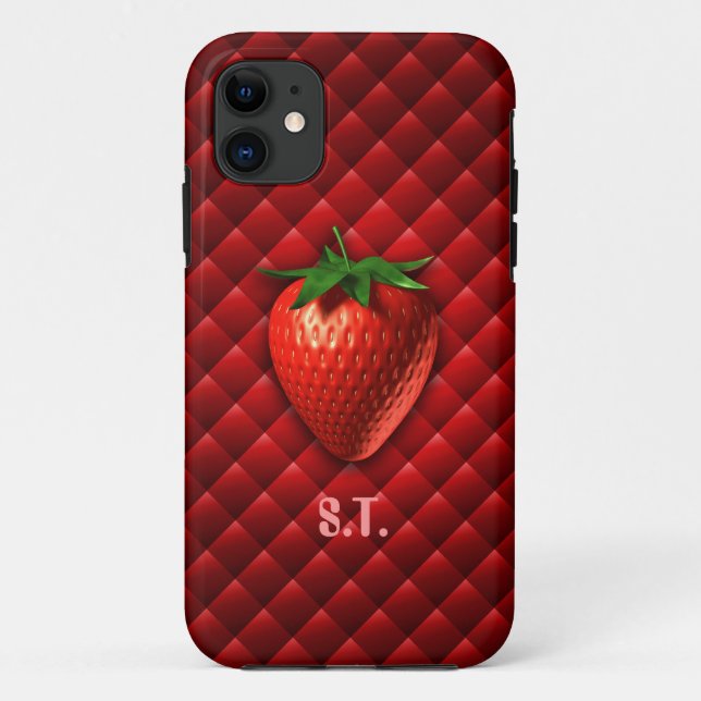 Fall Strawberry iPhone 5 Case-Mate iPhone Hülle (Rückseite)