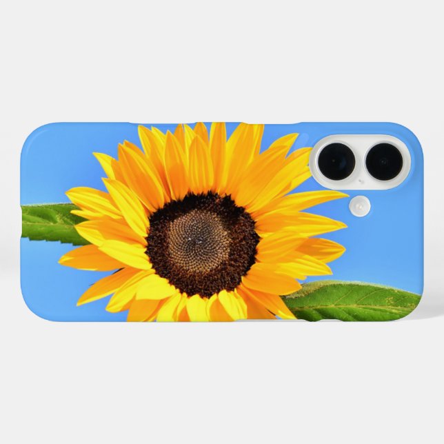 Fall Sunflower iPhone Case-Mate iPhone Hülle (Rückseite (Horizontal))