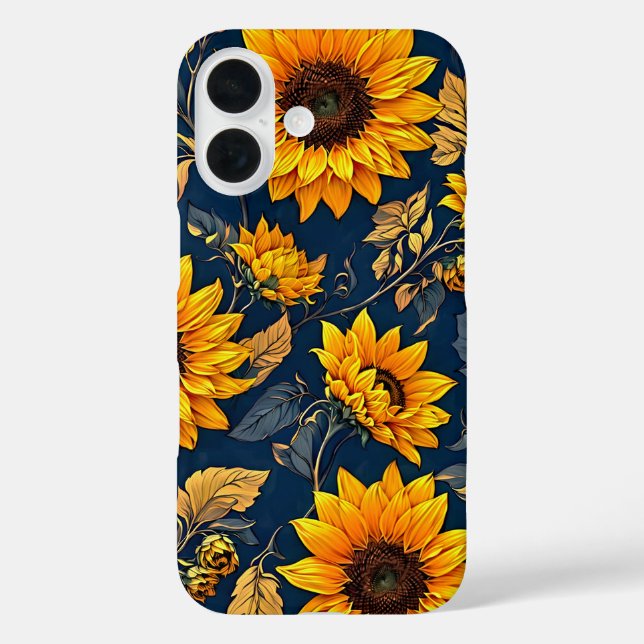 Fall Sunflower Symphony iPhone Case-Mate iPhone Hülle (Rückseite)