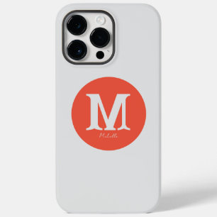 Fall Sunset Minimal Monogram Case-Mate iPhone 14 Pro Max Hülle