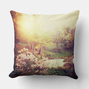 Fall Sunset Pillow Kissen