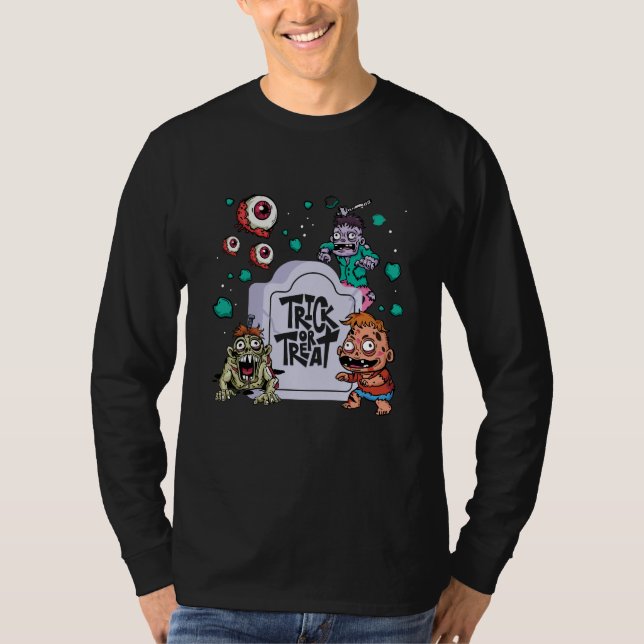 Fall Sweatshirt trick or treat Tshirt | Halloween (Vorderseite)