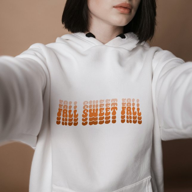 Fall Sweet Fall, Pumpkin Fall Vibes, Erntedank Hoodie (Von Creator hochgeladen)