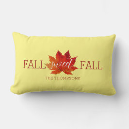 Fall Sweet Fall Roter Herbst Ahornblätterpilz Ahor Lendenkissen