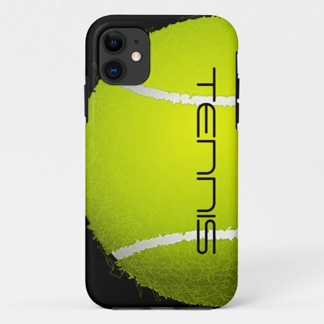 Fall Tennis Design iPhone 5 Case-Mate iPhone Hülle (Rückseite)