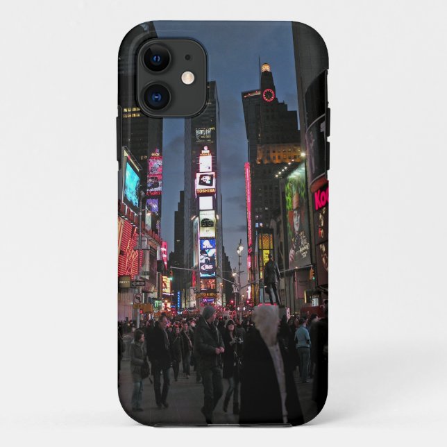 Fall Times Square-New York iPhone5 Case-Mate iPhone Hülle (Rückseite)