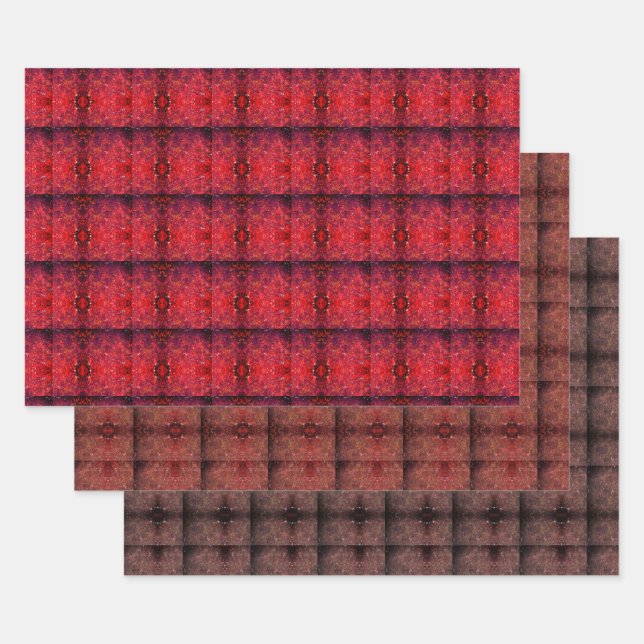 Fall Tree-Bild | Spiegelung | Geschenkpapier Set (Set)