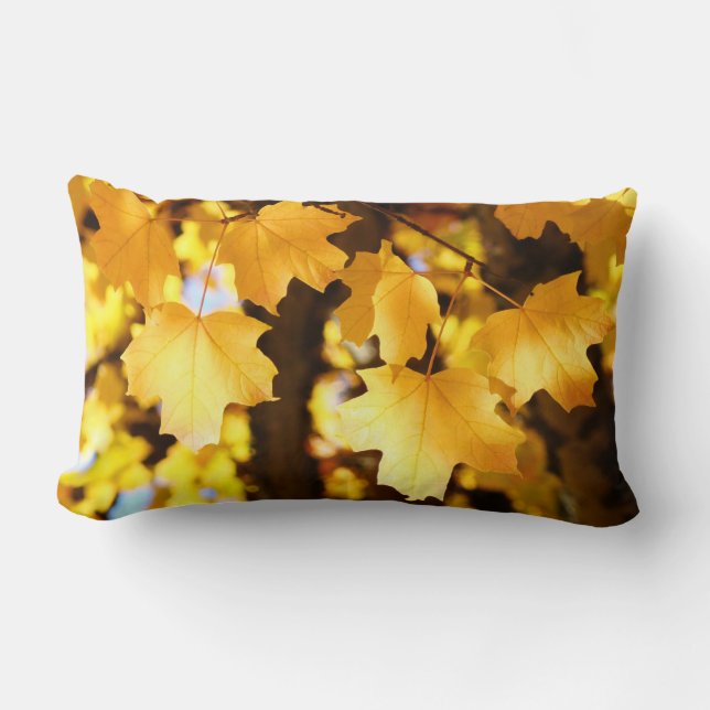 Fall Tree Blätter werfen Kissen Geschenke Herbst T (Vorderseite)