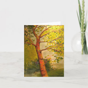 Fall Tree Karte