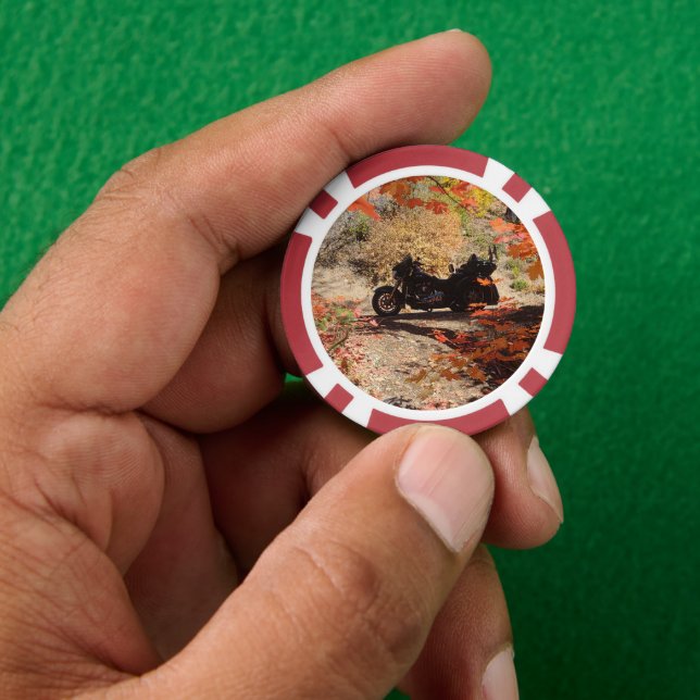 Fall Trike Divot Tool Flaschenöffner mit Marker Pokerchips (Hand)