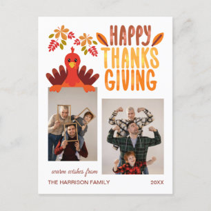 Fall Türkei glücklich Ernst Ernst 2 Fotos Postkarte