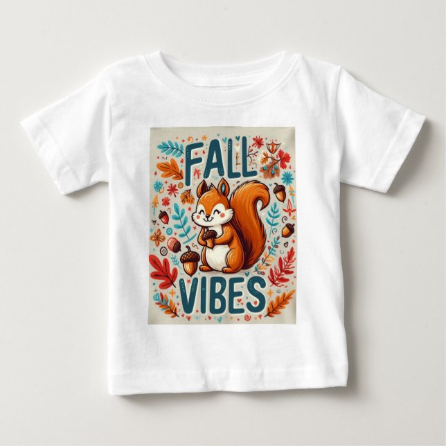 Fall Vibes 4 Baby T-shirt (Vorderseite)
