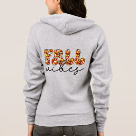 Fall Vibes Autumn Blätter Print Hoodie