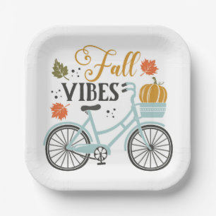 Fall Vibes by Bicycle Pappteller